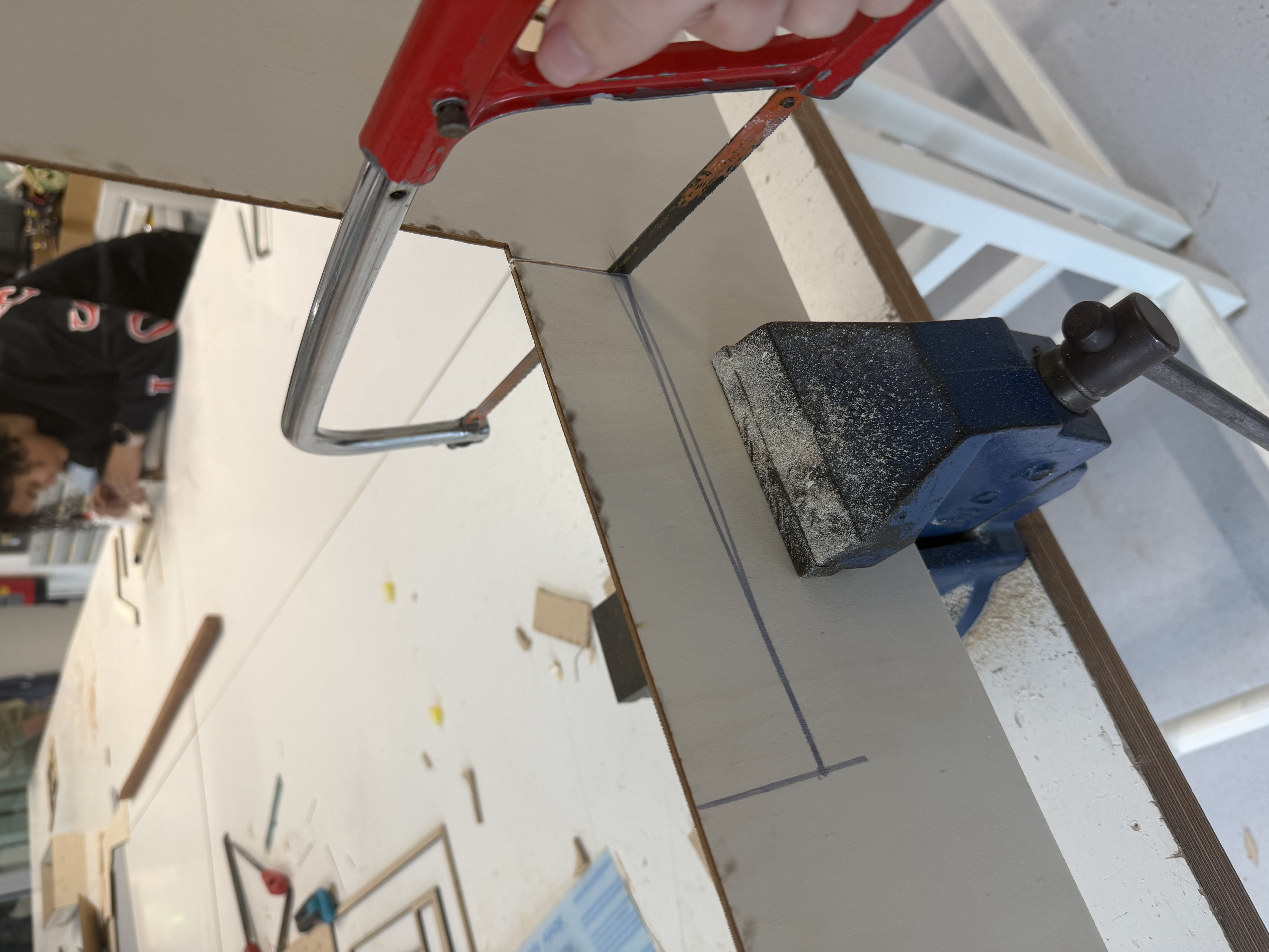 foto van hout en de lijnen